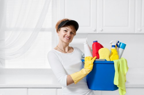 Professional carpet cleaning carried out under a strong safety policy