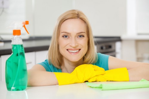 Charity partnership donation items and reusable cleaning materials