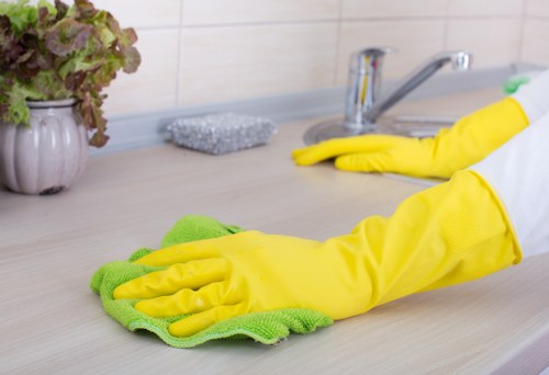 Professional builders clean in BR3 for a newly refurbished kitchen