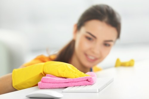Carpet cleaning equipment used in a BR3 property