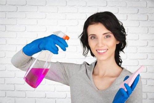 Local cleaning team preparing a BR3 property for a deep clean
